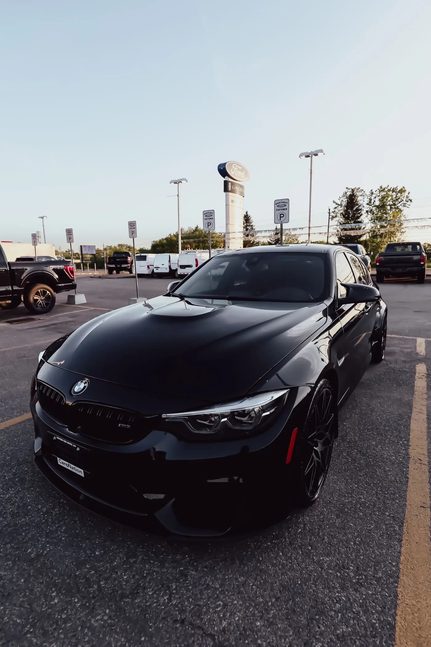 BMW после обслуживания